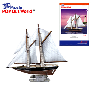3D Puzzle Bluenose Made in Korea